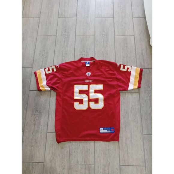 NFL Washington Redskins #55 Jason Taylor Sz 48 Jersey On Field Reebok - Picture 1 of 8